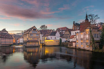 Bavarian Old Town Hall of Bamberg, Germany