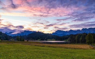 Fototapeta premium Majestic Lakes - Geroldsee