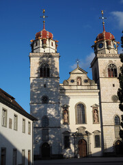 Fototapeta na wymiar grande église - Rheinau Suisse