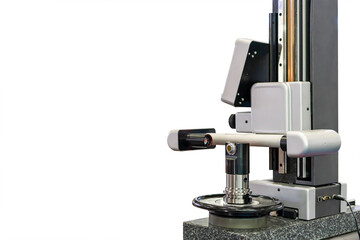 cutting tools for cnc machining center prepare for inspection dimension shape appearance runout etc by high technology & precision universal tool presetter machine isolated + clipping path