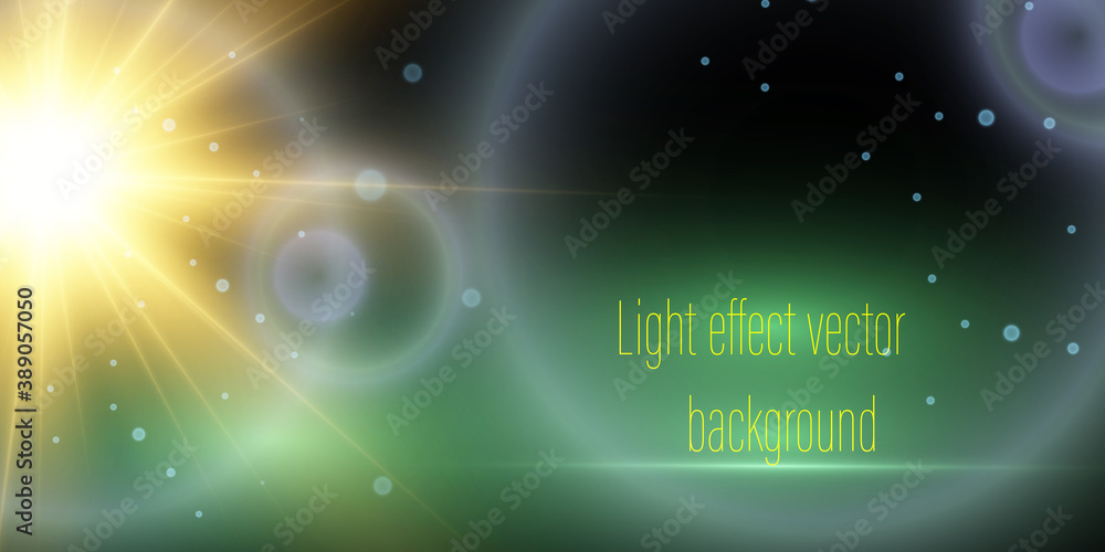 Poster light effect for background and illustration. image of light rays, stripes of lines with blue light,