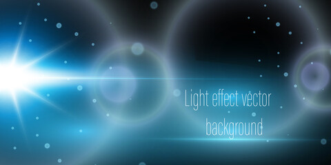 
Light effect for background and illustration. image of light rays, stripes of lines with blue light, speed and motion blur on a dark blue background.