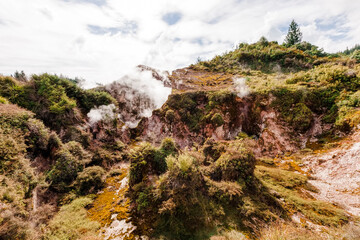 Volcanic landscape Craters of the Moon