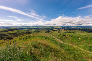 Countryside near Woodville, North Island, New Zealand