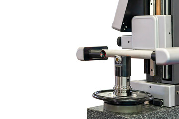 cutting tools for cnc machining center prepare for inspection dimension shape appearance runout etc by high technology & precision universal tool presetter machine isolated + clipping path