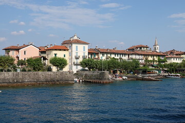 Fototapeta na wymiar Isola dei Pescatori, Lago Maggiore