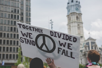 Black lives matter protest