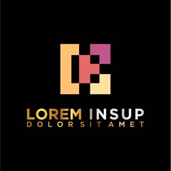 Modern and minimalist design of logos, business, products, company, etc