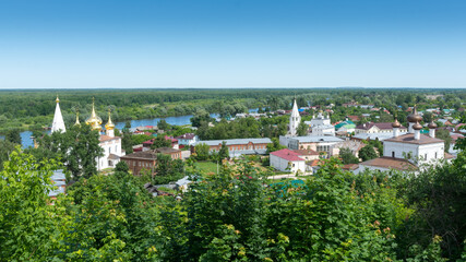 Fototapeta premium View of Gorokhovets city center