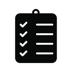 check list icons graphic design vector symbols. isolated on white background