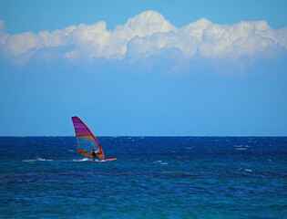 wind surfing