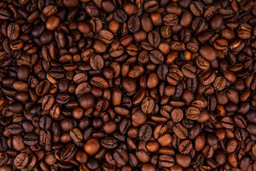 brown coffee, background texture, close-up