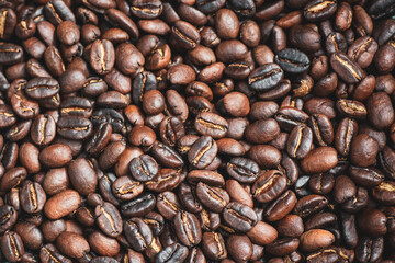 brown coffee, background texture, close-up