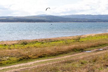 Iskar Reservoir near city of Sofia, Bulgaria