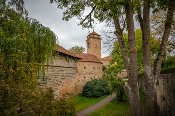 Fototapeta premium Spaziergang in Rothenburg ob der Tauber