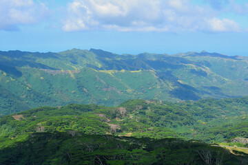 montagne de Nuku Hiva, ile marquises, polynesie francaise