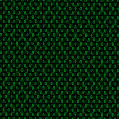 pattern overlapping elements in green tones.