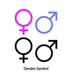 Gender symbol icon