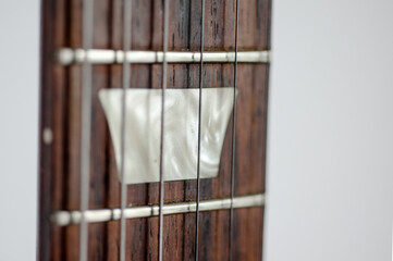 acoustic guitar close up