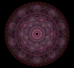 Abstract fractal pattern and shape