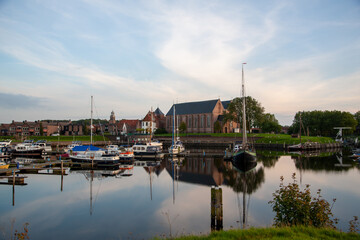 Sonnenuntergang in Vollenhove 