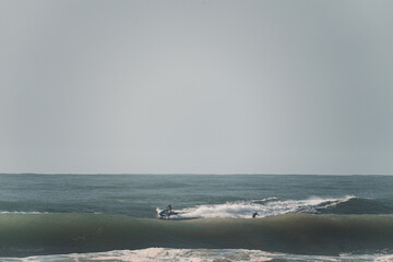 Big Wave surf session Atlantic Storm France 