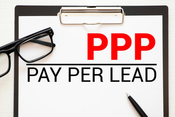 PPP - Public Private Partnership, acronym business concept