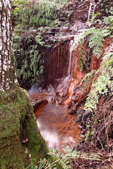 small river waterfall
