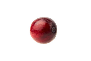 Cranberry isolated on white background