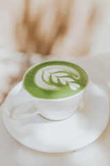 perfect green cup of coffee
