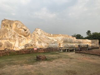 Lying big Buddha in Thailand 