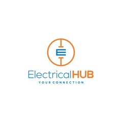 Modern and unique electric company logo design 12