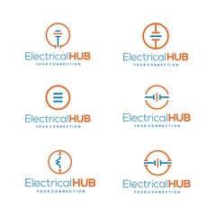 Modern and unique electric company logo design 21