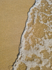 sand and water