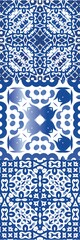 Obraz premium Ornamental azulejo portugal tiles decor.