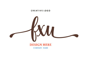 FXU lettering logo is simple, easy to understand and authoritative