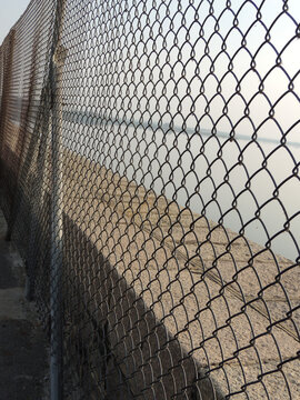 Fence on the dock
