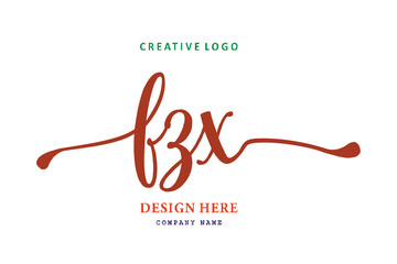 FZX lettering logo is simple, easy to understand and authoritative