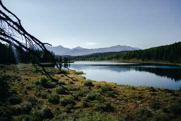 lake in the mountains