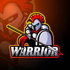 Knight esport logo mascot design
