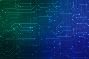 Abstract futuristic circuit board Illustration high computer technology background. Hi-tech digital technology concept.Circuit board pattern for technology background