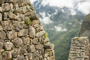 stone wall in the mountains