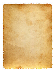 Old Paper isolated