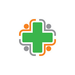 Fototapeta premium Healthy Vector , Medical Logo Vector