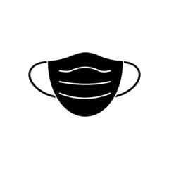 Mask Icon Isolated On White Background