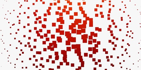 Light Red, Yellow vector template with rectangles.