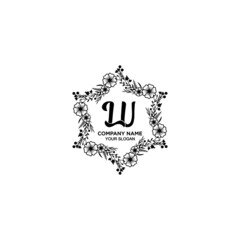 Initial LU Handwriting, Wedding Monogram Logo Design, Modern Minimalistic and Floral templates for Invitation cards