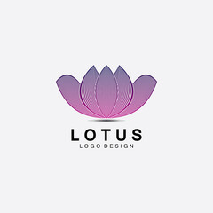 Vector lotus flowers design for spa, yoga class, hotel and resort