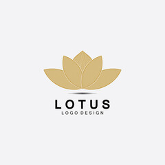 Vector lotus flowers design for spa, yoga class, hotel and resort