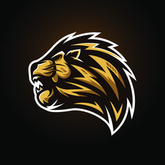 lion head illustration